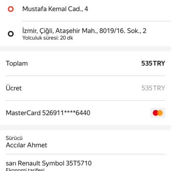 Taksi Uygulamasında Haksız Ücretlendirme Ve Yetersiz İade