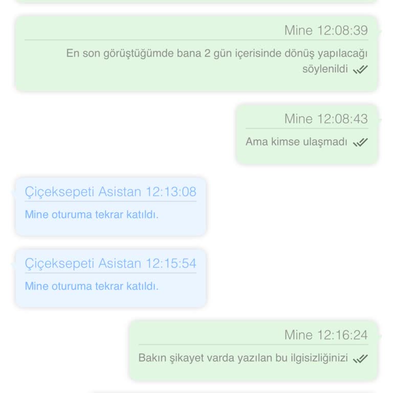 Çiçek Sepeti Uygulamasında Sipariş Ve Müşteri Hizmetleri Sorunu