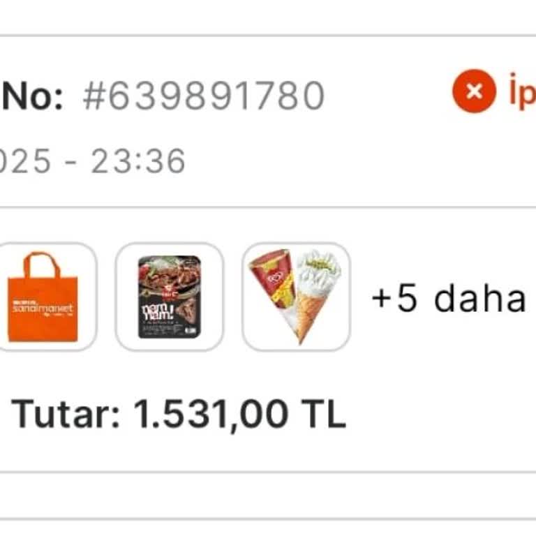 Migros Sanal Market Siparişim Son Anda İptal Edildi, Mağduriyet Yaşadım