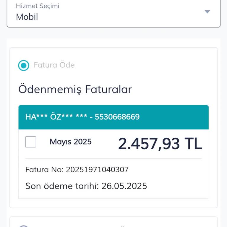 Taahhütlü Fiyatla Anlaşmama Rağmen Yüksek Fatura Şoku