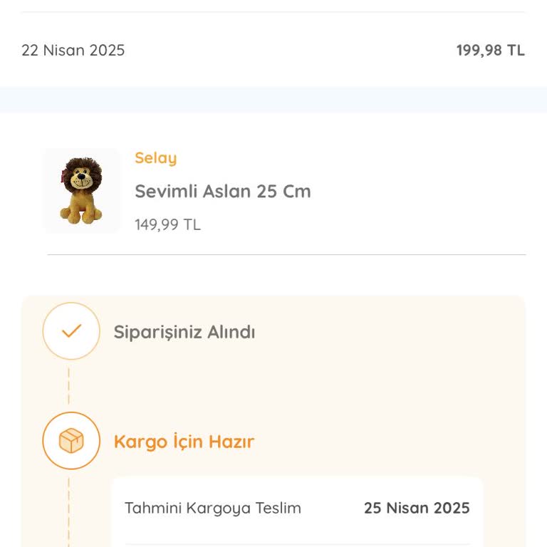 Sipariş Verilen Oyuncağın 20 Gündür Gönderilmemesi Ve Yanıltıcı Bilgilendirme