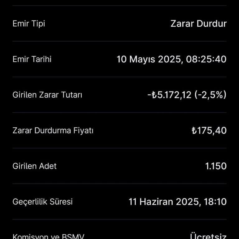 Midas Uygulamasında Zarar Durdur Emri Hatası Ve Mağduriyet