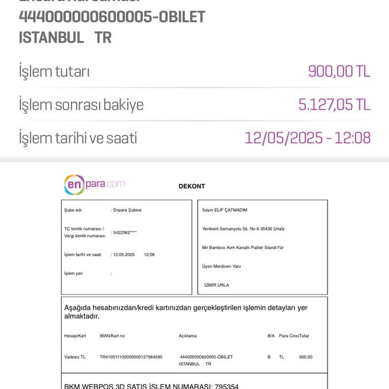 Bilet Alımında Yaşanan Sorun Ve Müşteri Hizmetlerine Ulaşılamaması