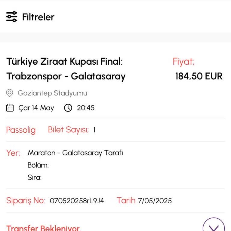 Bilet Transferi Gecikti, Müşteri Hizmetleri Yanıt Vermiyor