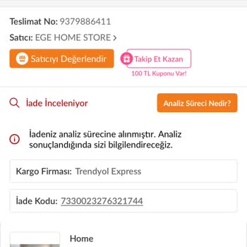 Paslanmaz Çelik Denilen Ürün İlk Kullanımda Paslandı İade Süreci De Çok Yavaş İlerliyor