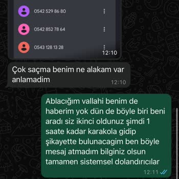 Numaramdan İzinsiz PTT Mesajları Gönderiliyor Mağduriyet Yaşıyorum
