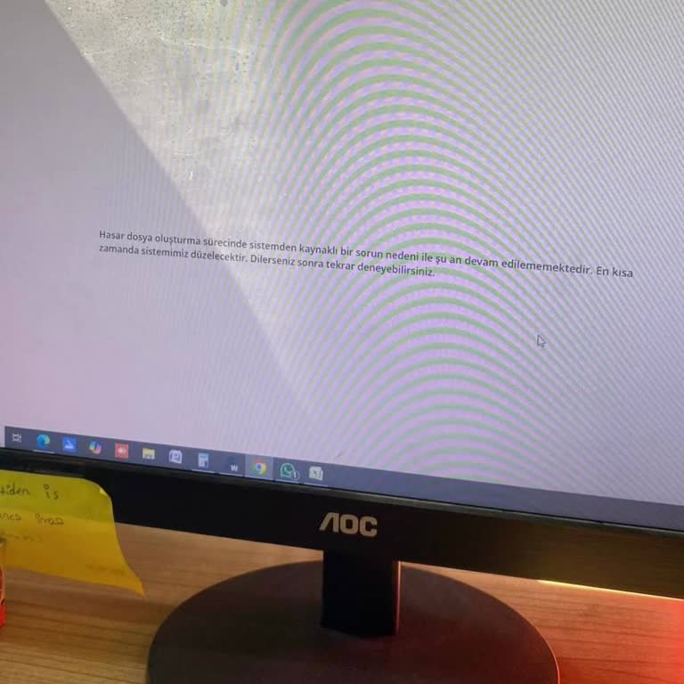 Allianz Sigorta Sistem Arızası Nedeniyle Hasar Dosyası Oluşturulamıyor, Mağduriyet Yaşıyorum