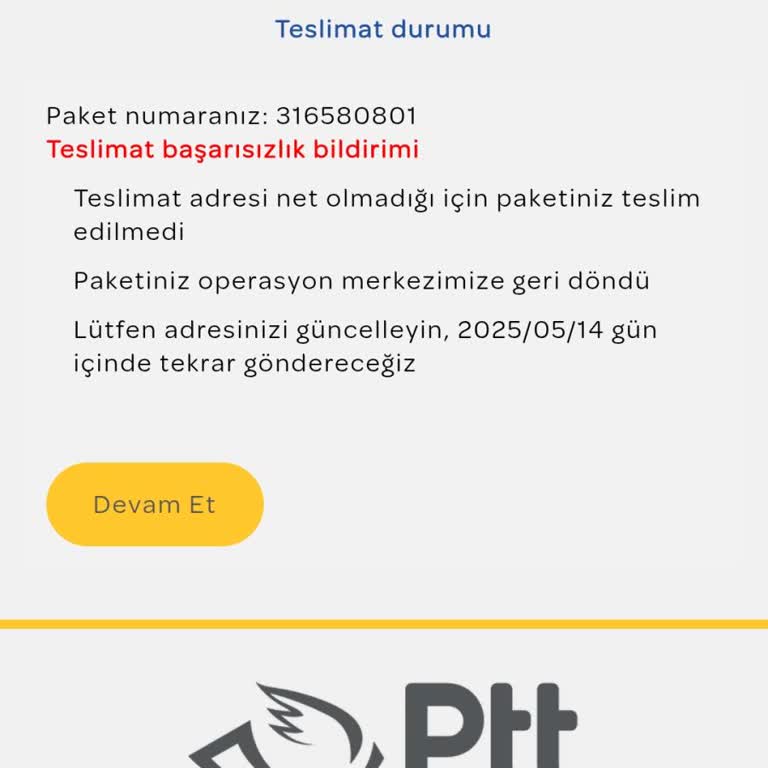 PTT Adıyla Açılan Sahte Siteler Kişisel Bilgileri Tehlikeye Atıyor