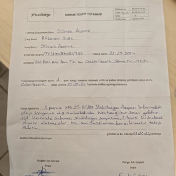 Sürat Kargo'dan 7 Aydır Beklenen Ücret İadesi