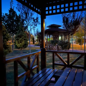 Parkta Yanmayan Sokak Lambaları Çocuklar İçin Tehlike Oluşturuyor