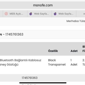 İade Edilmeyen Ücret Hakkında Mağduriyet