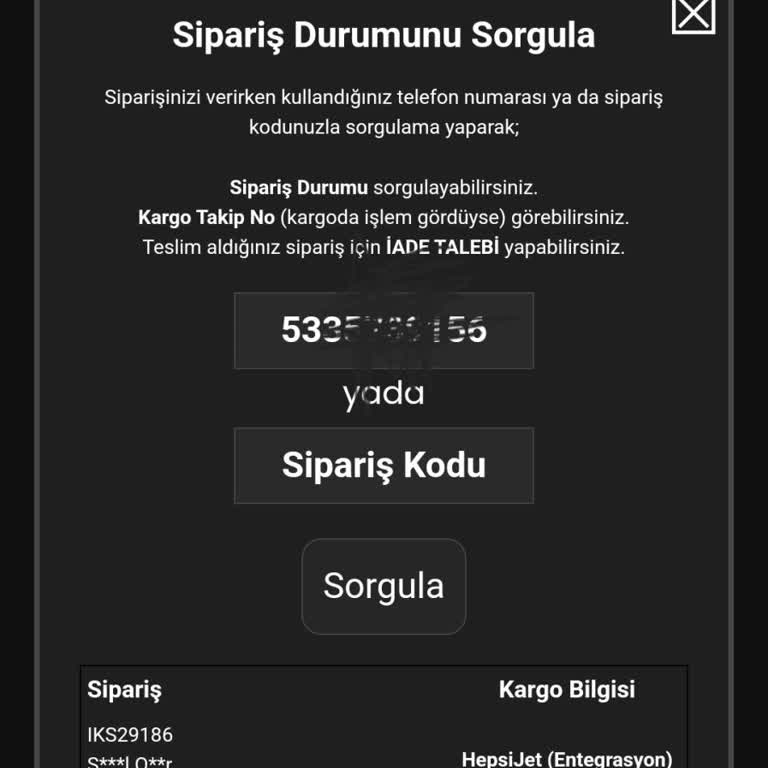 Siparişimin Teslim Edilmemesi Ve İade Talebime Cevap Alamamam