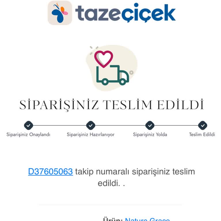 Anneler Günü Siparişim Teslim Edilmedi Ve Bilgilendirilmedim
