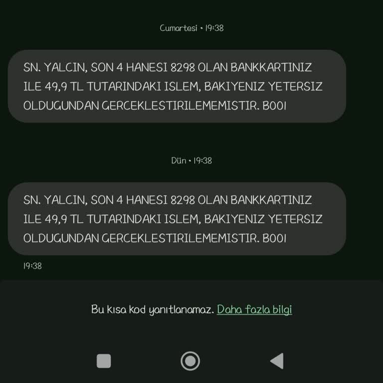 Kayıt Olunmayan Premium Üyelikten Para Kesilmesi