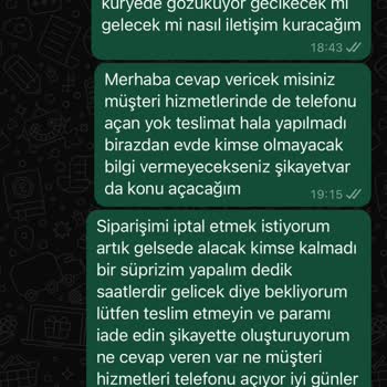 Çiçeğim Gelmedi Müşteri Hizmetleri Sessiz Kaldı