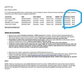 Almanya Vize Başvurum Haksız Yere Reddedildi, Tekrar Değerlendirilmesini Talep Ediyorum