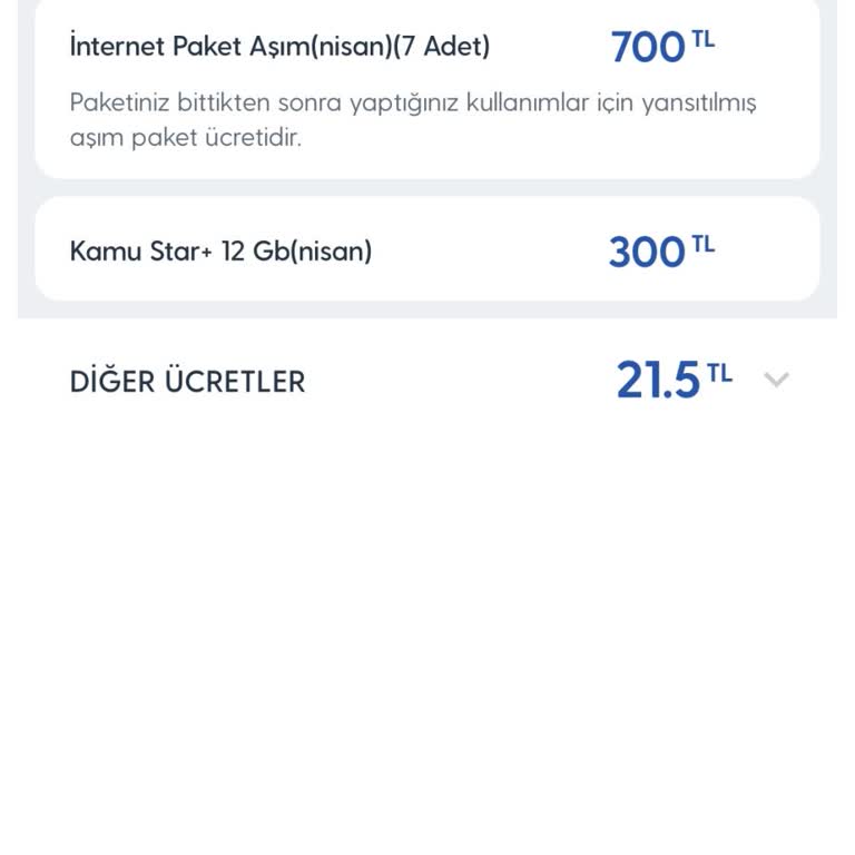 Akıllı Fatura Olmasına Rağmen İnternet Aşımı Ve Haksız Ücretlendirme