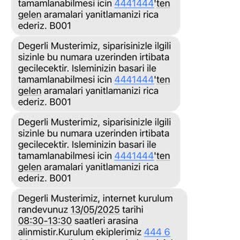 Evde Olduğum Halde İnternet Kurulumu Yapılmadı İznim Boşa Gitti