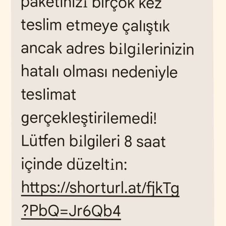 Adıma Gelen Sahte PTT Kargo Mailleri Ve Bilgim Dışında İşlem Endişesi