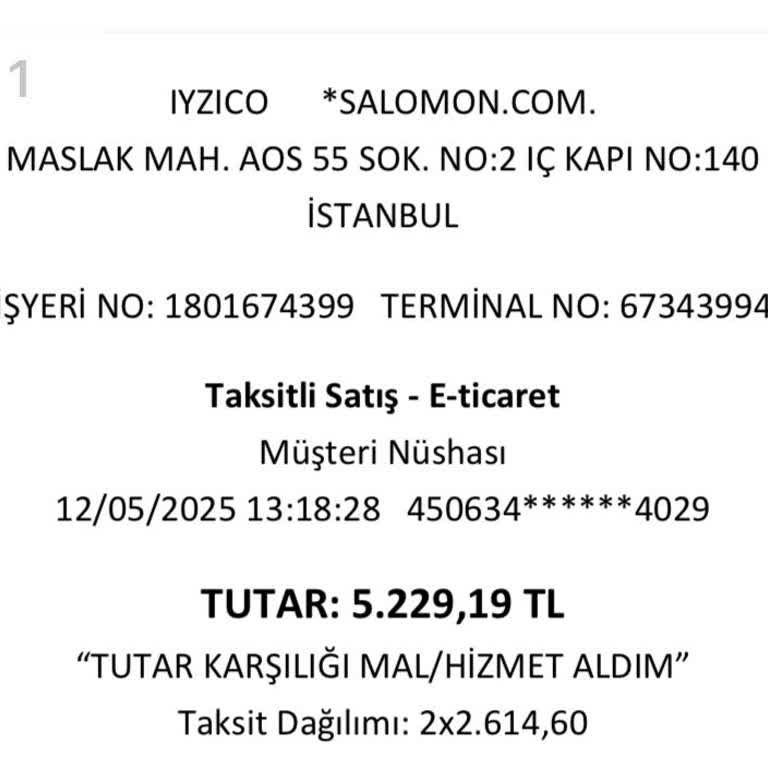 Salomon Web Sitesinden Alışveriş Sonrası İletişim Kurulamıyor Ve Ödeme Sorunu Yaşanıyor