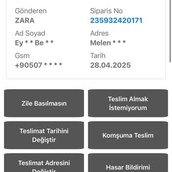 Geciken Kargo Ve İade Talebim Karşılanmıyor