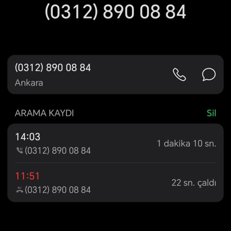 Türk Telekom Adına Yapılan Şüpheli Arama Hakkında İnceleme Talebi