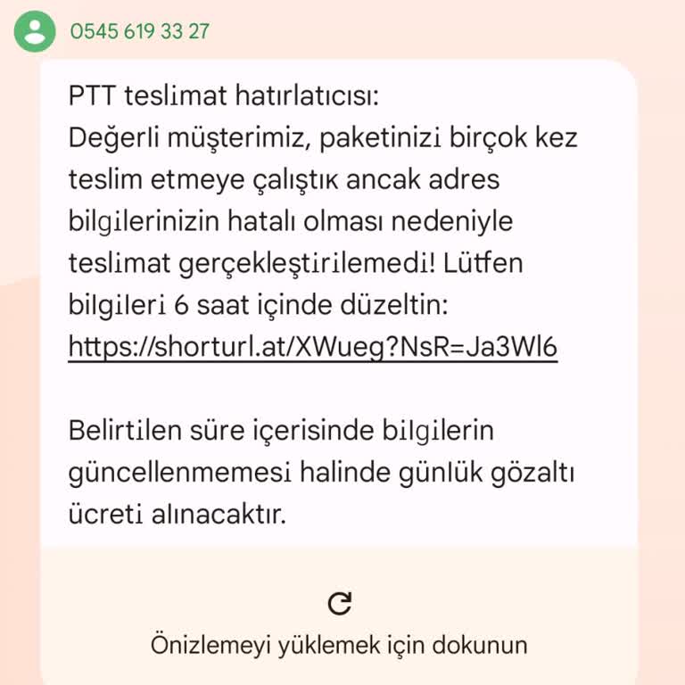 İzinsiz Eklenen Grup Ve Güvensiz SMS Linki Hakkında Şikayet