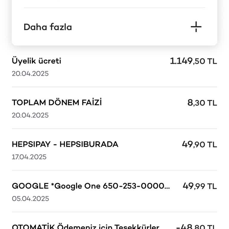 Kart Ücretleri Ve Üyelik Bedeli Hakkında Mağduriyet