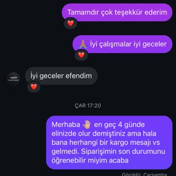 Sipariş Sonrası İletişim Engeli Ve Ürün Teslim Edilmemesi