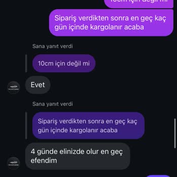 Sipariş Sonrası İletişim Engeli Ve Ürün Teslim Edilmemesi