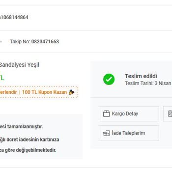 Yanlış Ürün Gönderimi Ve İndirim Kuponunun İade Edilmemesi