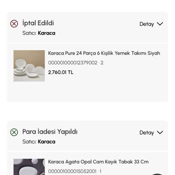 Yanlış Ürün İptali Sonrası Tabaklarımı Alamıyorum, Destek Bulamıyorum