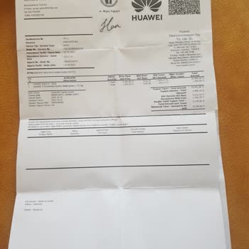 Huawei Servisinden Yetersiz Destek Ve Çözümsüzlük