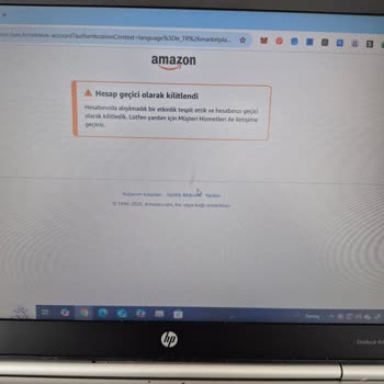 Amazon Hesap Kilitlenmesi Nedeniyle Ürün İadesi Yapamıyorum