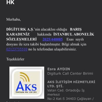 Hizmet Alınmayan Dönem İçin Haksız Faturalandırma Ve İcra Takibi Mağduriyeti