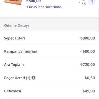 Kötü Kıyma, İade Sorunu Ve İlgisiz Müşteri Hizmeti