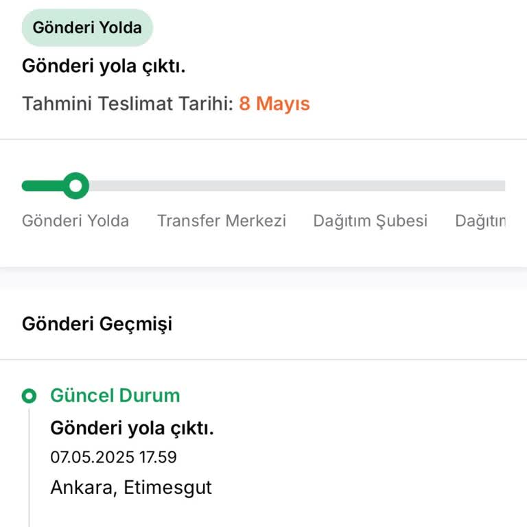 Siparişim Günlerdir Hareket Etmiyor Müşteri Hizmetlerinden Çözüm Alamadım