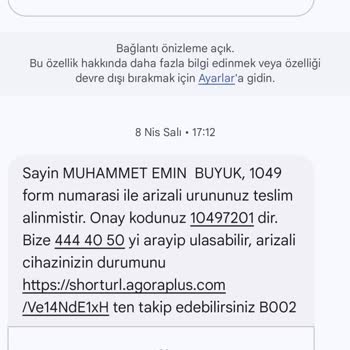 Arızalı Ürün, Yanlış Parça Ve Sürekli Mağduriyet!