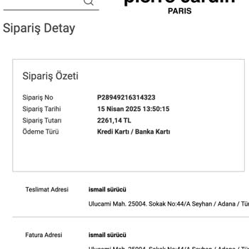 Yanlış Gönderilen Ürün Ve İlgisiz Müşteri Hizmetleri