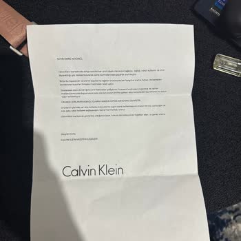 Calvin Klein Çantanın Tamiri Veya Değişimi Reddedildi