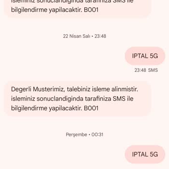 4.5G Sorununu Çözemeyen Türk Telekom'dan Şikayetçiyim