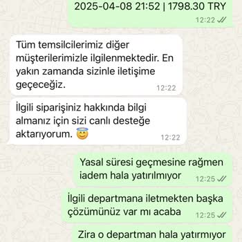 Touche İade Ücretimi Yatırmıyor, Satış Sonrası Destek Yok
