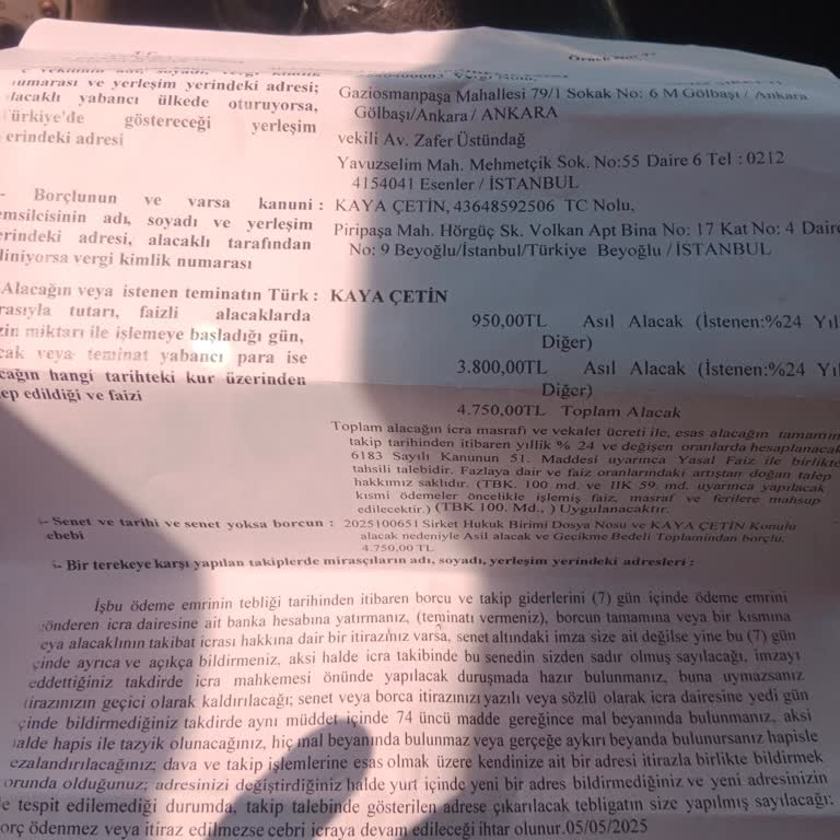 HGS Bakiyesi Çekilmedi, 4 Ay Sonra Fahiş Borç Çıkarıldı