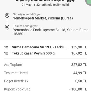 Sırma Damacana Suyunda Kötü Tat Ve Sağlık Endişesi