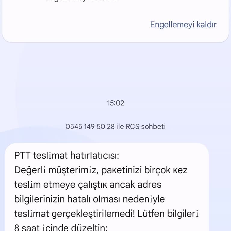 PTT Adına Gelen Mesajlarla Kişisel Veriler Tehlikede