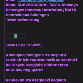 Vize Randevum İptal Edildi Kimse Yardımcı Olmadı
