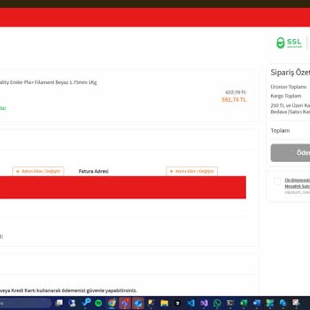 Ürün Fiyatı Sepette Artıyor Müşteri Temsilcisi Yardımcı Olmuyor