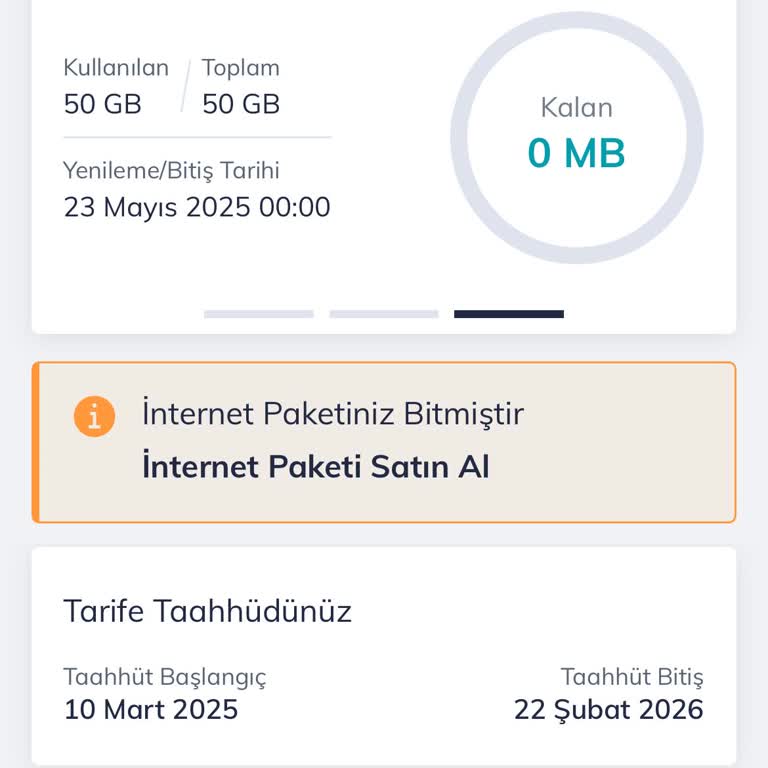 Sınırsız Sosyal Medya Paketi 50GB İle Sınırlıymış