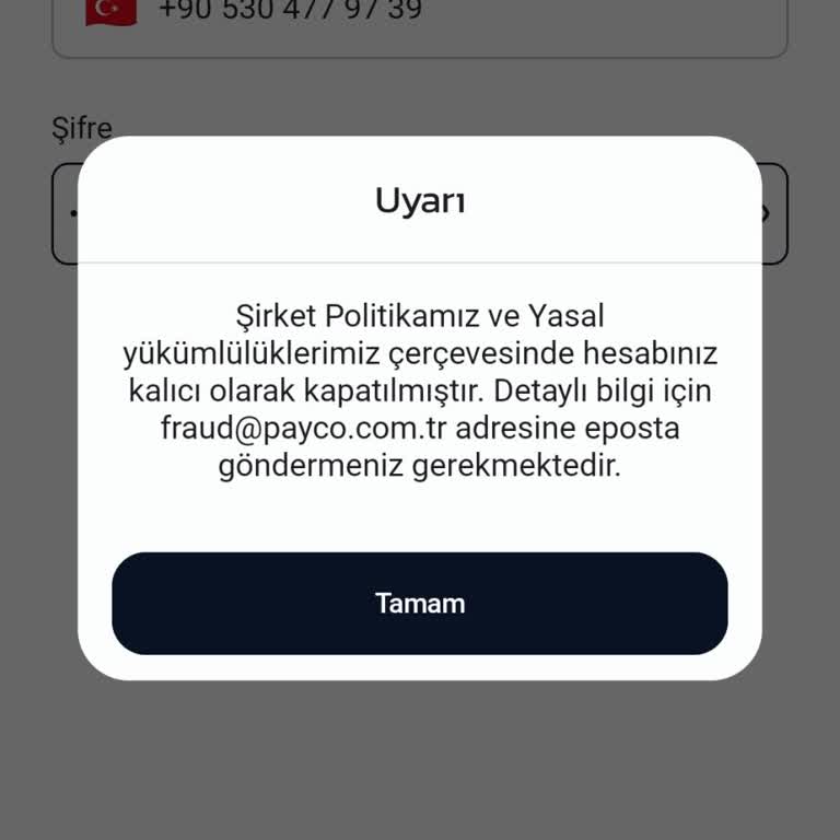 Kapalı Hesapta Kalan Paramı İade Etmiyorlar, Dönüş Alamıyorum