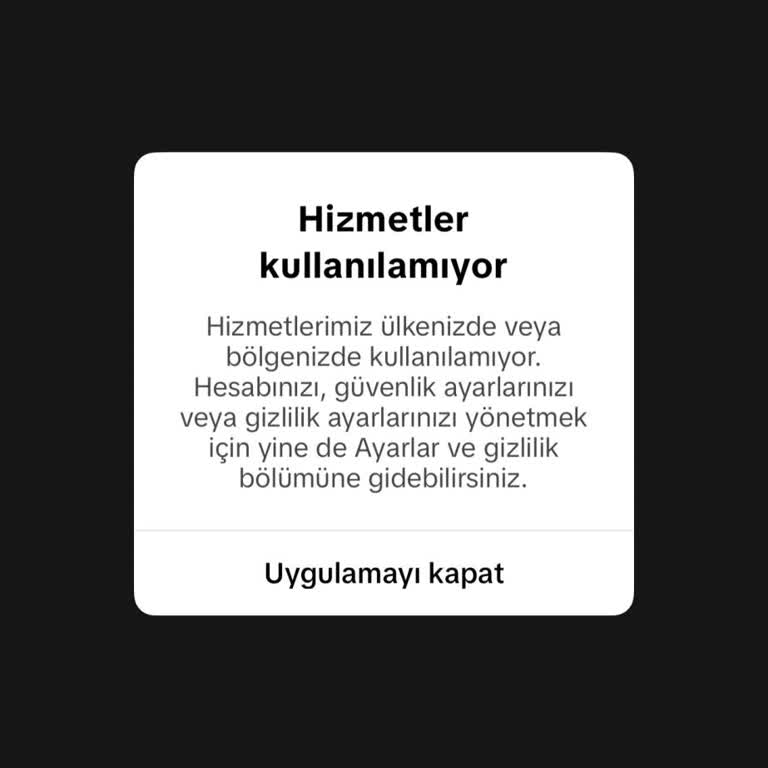 TikTok'ta 5 Gündür Devam Eden Sorunuma Acil Çözüm Bekliyorum